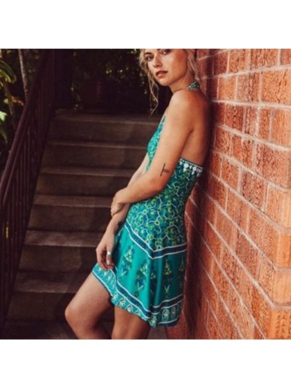 Arnhem printed mini dress, S